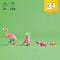 LEGO® Creator 3in1 Wild Animals: Pink Flamingo Animal Toy Playset 31170